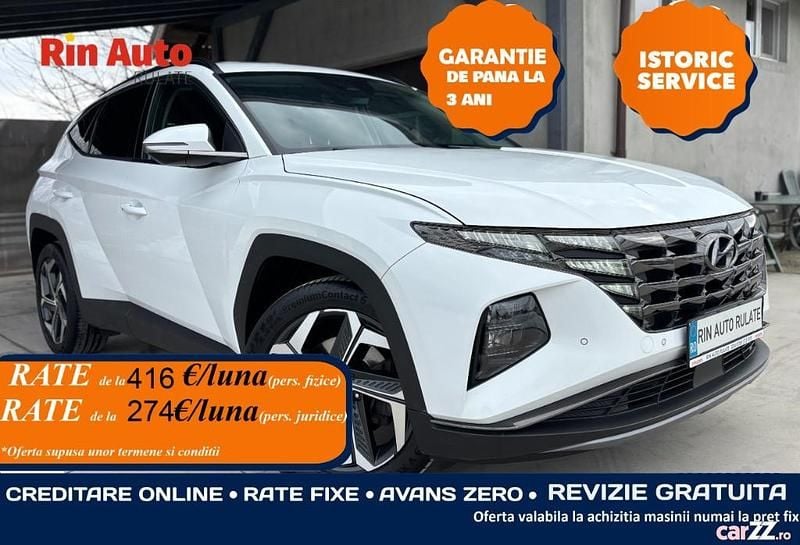 Second-hand Hyundai Tucson Select 150 CP (110 kW) 2021 Culoarealb SUV