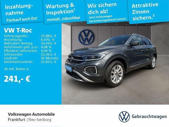 Utilizat 2022 VW T-Roc Style SUV | 28.381 EUR (Scump) - Imagine 1/1
