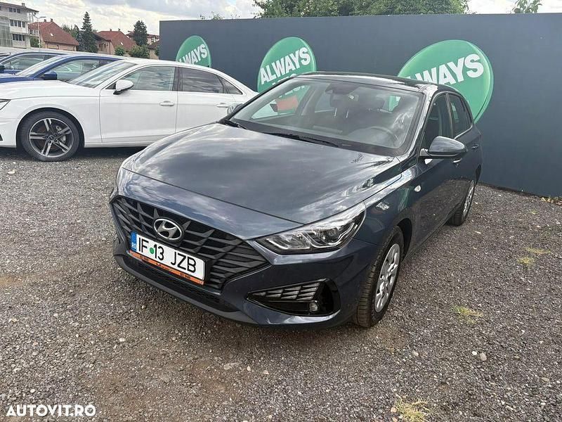 Albastru Utilizat 2021 Hyundai i30 Hatchback | 11.950 EUR (Preț bun) - Imagine 1/4