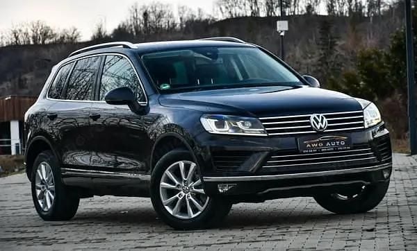 Second-hand VW Touareg Executive 262 CP (192 kW) 2015 Negru SUV
