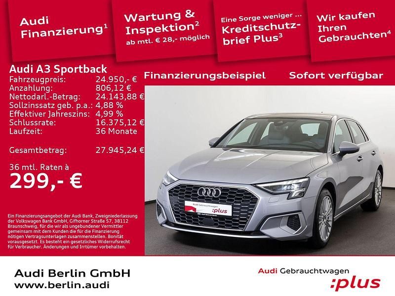 Utilizat 2022 Audi A3 Advanced Plus | 27.779 EUR (Preț OK) - Imagine 1/1