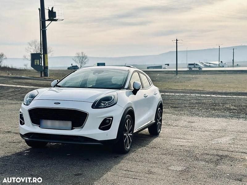 Culoarealb Utilizat 2021 Ford Puma Titanium SUV | 16.888 EUR (Preț OK) - Imagine 1/4