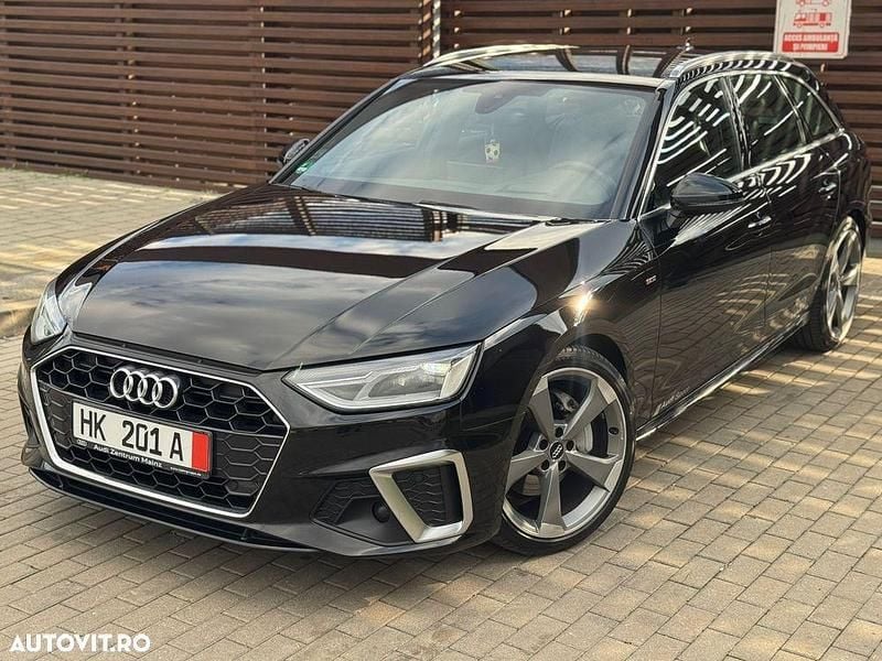 Culoarenegru Utilizat 2020 Audi A4 S-Line Break | 17.490 EUR (Preț bun) - Imagine 1/4