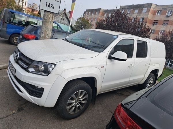 Alb Utilizat 2018 VW Amarok Pickup | 17.490 EUR - Imagine 1/4