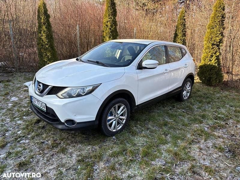 Second-hand Nissan Qashqai 110 CP (80 kW) 2014 Culoarealb SUV