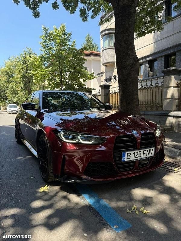 Rosu Utilizat 2023 BMW M3 Competition Edition Berlinǎ | 82.900 EUR (Preț bun) - Imagine 1/4