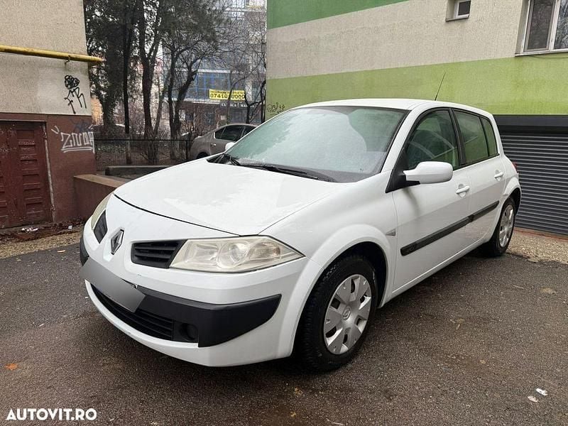 Second-hand Renault Mégane II Authentique 86 CP (63 kW) 2007 Culoarealb Hatchback