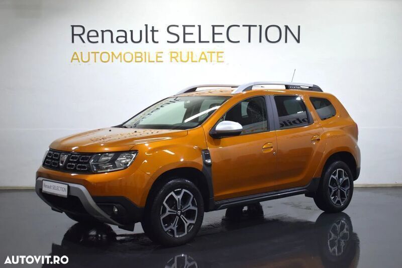 Portocaliu Utilizat 2021 Dacia Duster Prestige SUV | 17.485 EUR (Scump) - Imagine 1/4