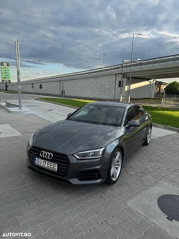 Culoaregri Utilizat 2017 Audi A5 Sportback S-Line Hatchback | 23.000 EUR (Preț bun) - Imagine 1/4