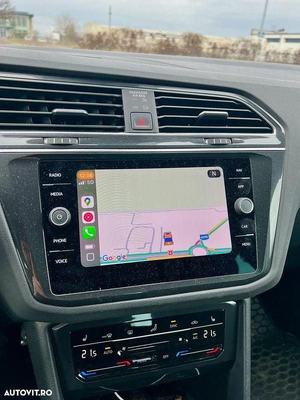 Second-hand VW Tiguan Life 150 CP (110 kW) 2022 Culoareverde SUV