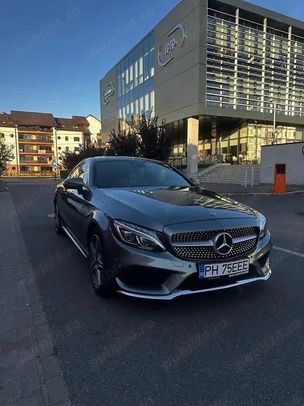 Gri Utilizat 2017 Mercedes C250 AMG Coupe | 21.500 EUR (Preț OK) - Imagine 1/4
