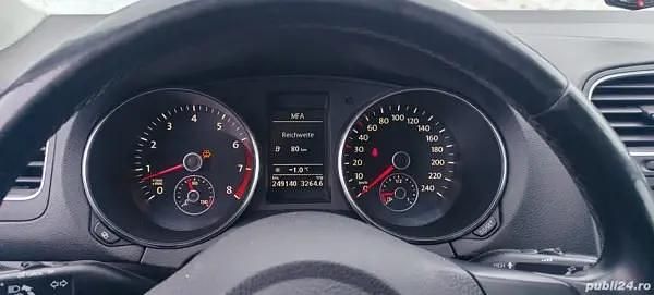 Second-hand VW Golf VI 95 CP (69 kW) 2009 Gri Hatchback