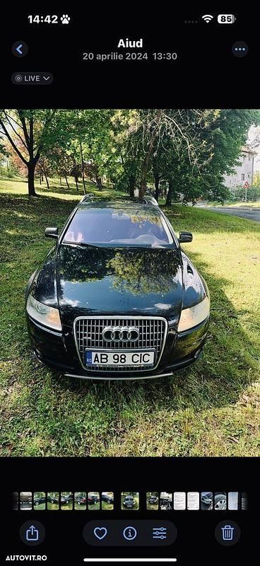 Culoarenegru Utilizat 2007 Audi A6 Break | 4.999 EUR (Preț OK) - Imagine 1/4