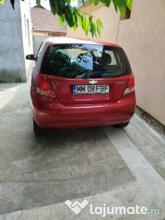Second-hand Chevrolet Aveo 72 CP (52 kW) 2007 Rosu Hatchback
