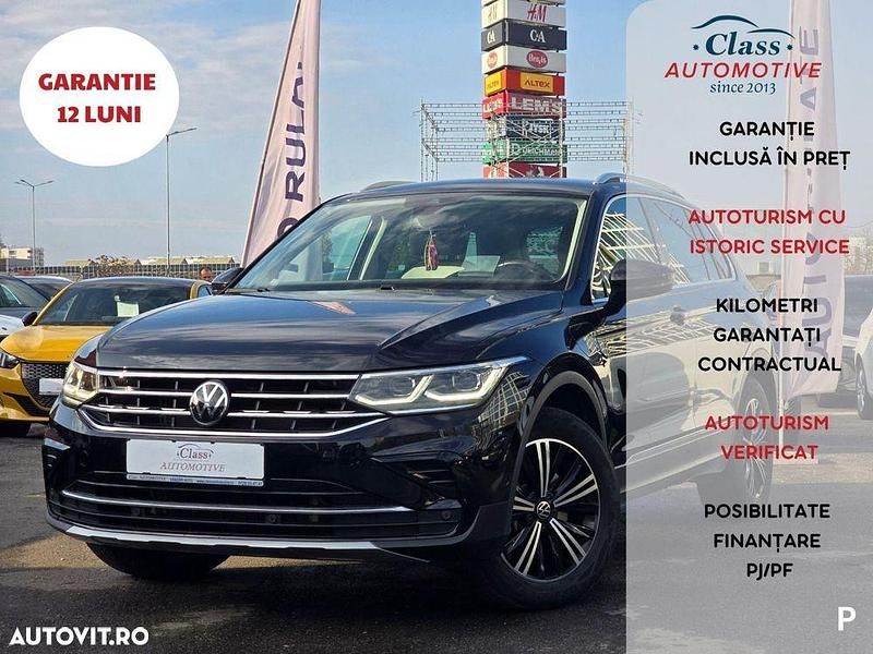 Culoarenegru Utilizat 2022 VW Tiguan SUV | 27.990 EUR (Preț bun) - Imagine 1/4