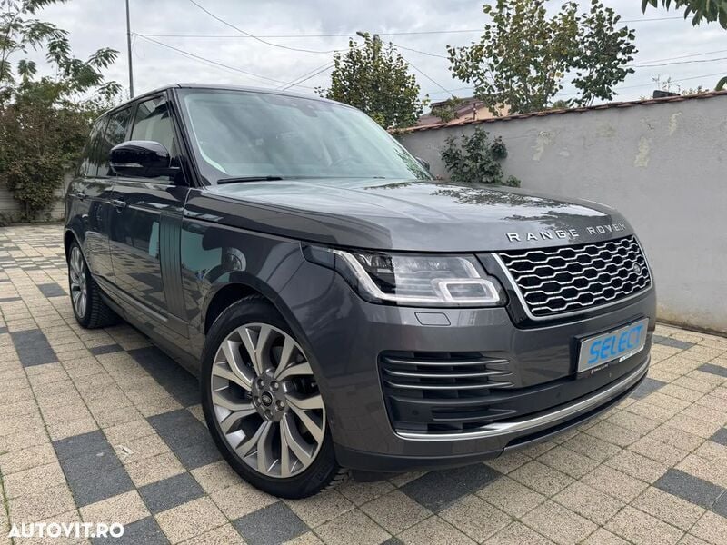 Gri Utilizat 2018 Land Rover Range Rover Vogue SUV | 56.900 EUR - Imagine 1/4