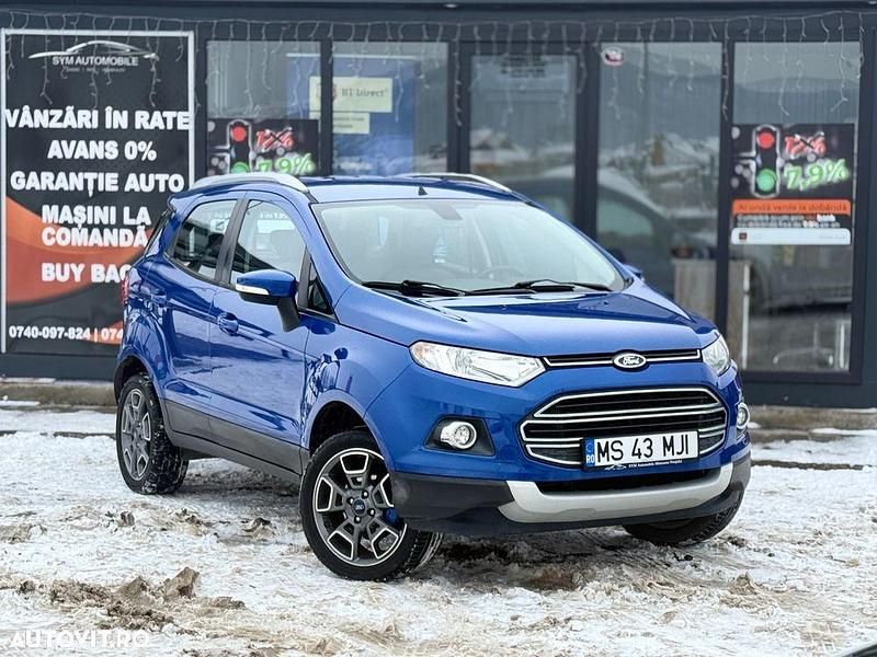 Second-hand Ford Ecosport Active 125 CP (91 kW) 2014 Culoareblue SUV