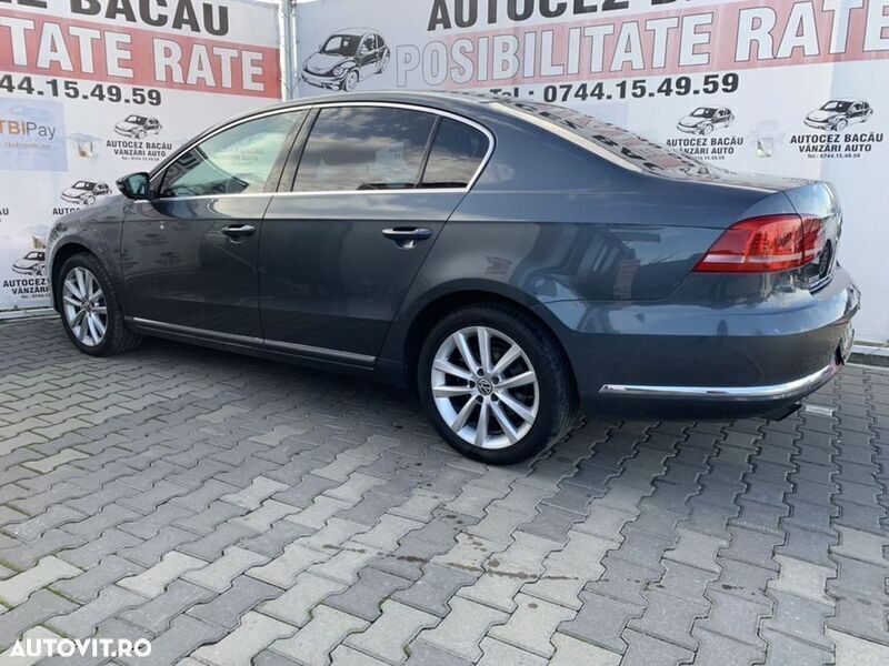 Second-hand VW Passat Highline 122 CP (89 kW) 2012 Gri Break
