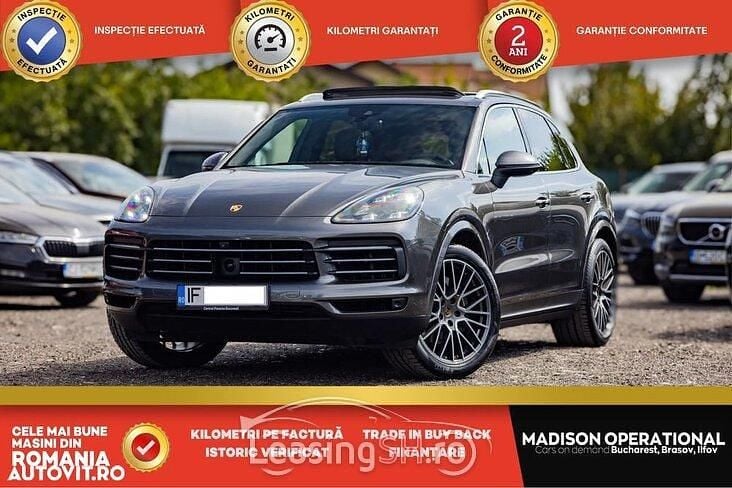 Culoaregri Utilizat 2020 Porsche Cayenne SUV | 56.000 EUR (Preț bun) - Imagine 1/4