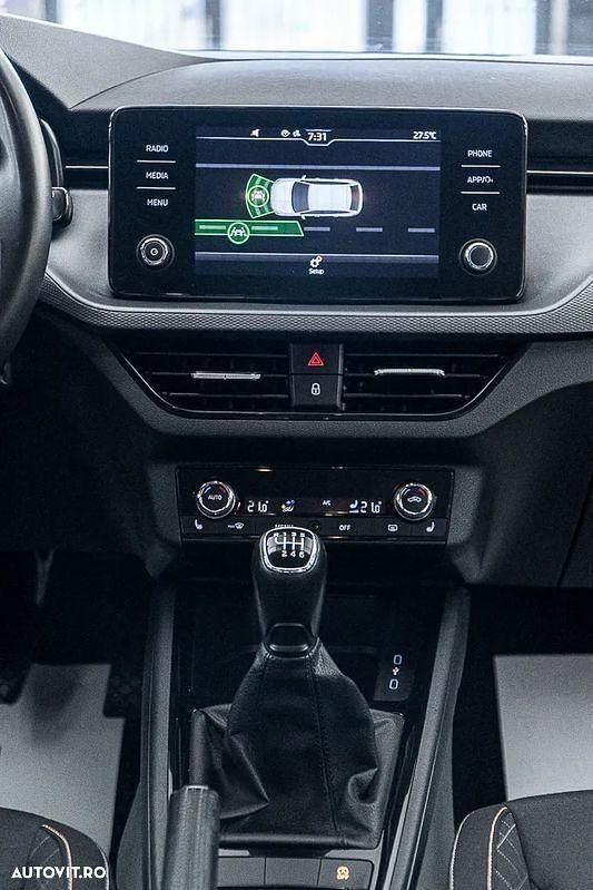 Second-hand Skoda Scala Style 115 CP (84 kW) 2020 Culoarealb Hatchback