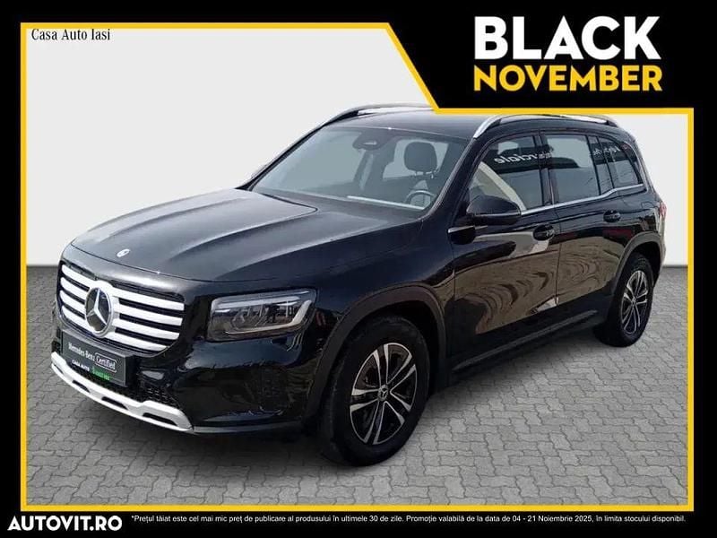 Culoarenegru Utilizat 2023 Mercedes GLB220 SUV | 42.955 EUR (Preț bun) - Imagine 1/3