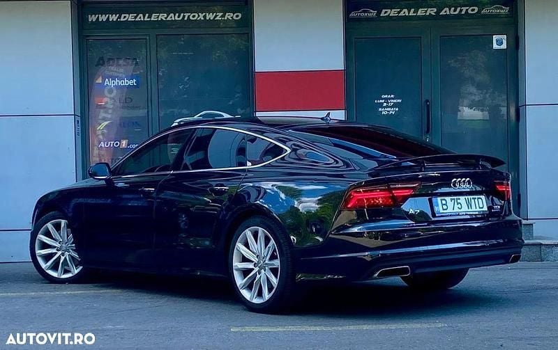 Second-hand Audi A7 S-Line 218 CP (160 kW) 2016 Negru Hatchback