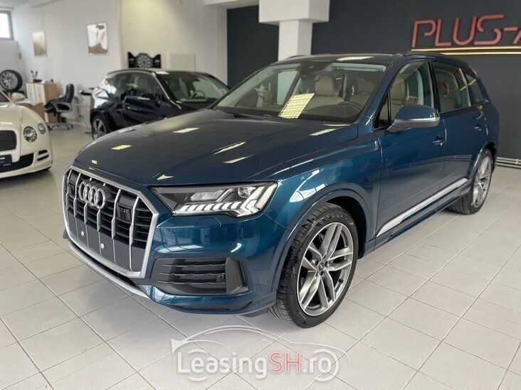 Albastru Utilizat 2022 Audi Q7 SUV | 63.799 EUR (Scump) - Imagine 1/4