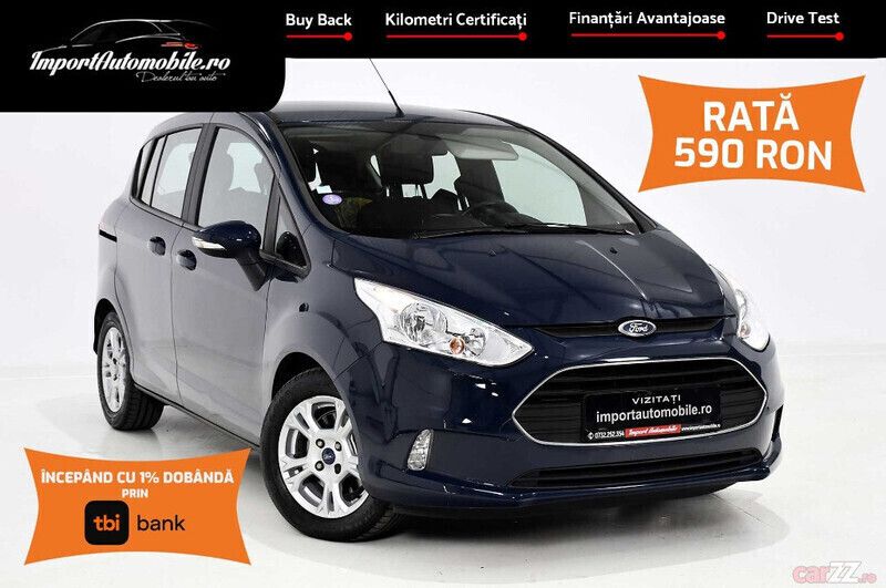 Utilizat 2016 Ford B-MAX Monovolum | 5.990 EUR - Imagine 1/4