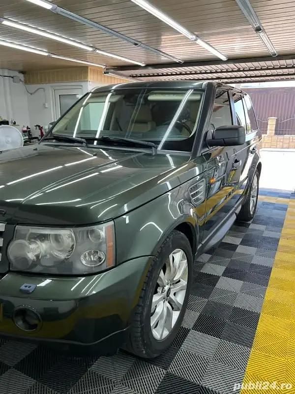 Verde Utilizat 2008 Land Rover Range Rover Sport HSE SUV | 3.900 EUR - Imagine 1/4