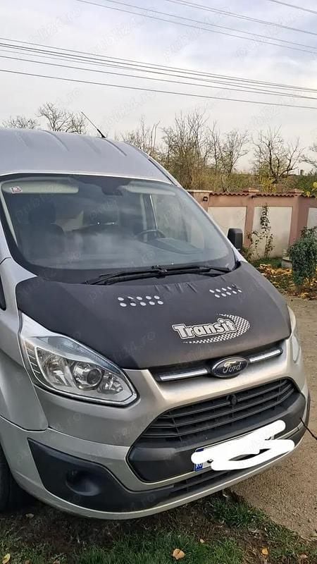Argintiu Second-hand 2015 Ford Transit Custom Van | 8.200 EUR (Preț bun) - Imagine 1/4