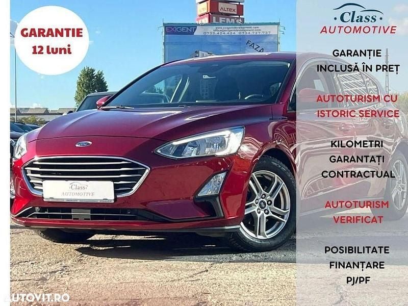 Roșu Second-hand 2019 Ford Focus Titanium Hatchback | 9.990 EUR (Preț OK) - Imagine 1/4