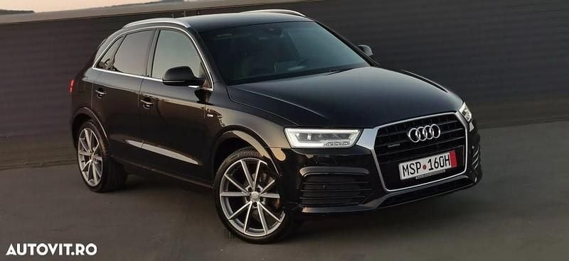 Culoarenegru Utilizat 2015 Audi Q3 Sport SUV | 14.990 EUR (Puțin scump) - Imagine 1/4