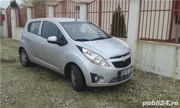 Second-hand Chevrolet Spark LS 68 CP (50 kW) 2012 Argintiu Hatchback