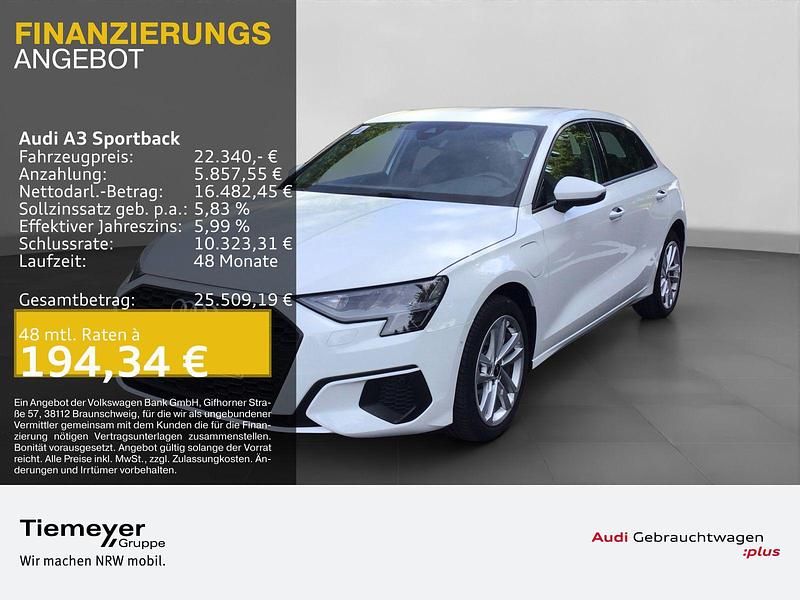 Utilizat 2022 Audi A3 Sportback e-tron Sport Hatchback | 24.873 EUR - Imagine 1/1