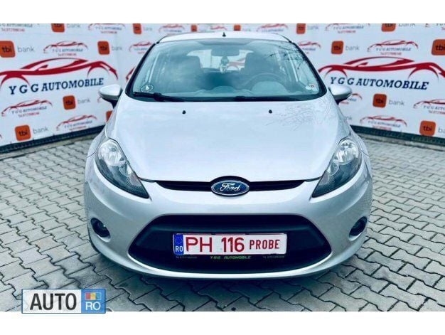 Second-hand Ford Fiesta 90 CP (66 kW) 2009 Auriu Hatchback