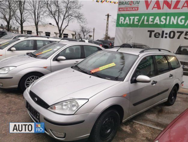 Gri Utilizat 2004 Ford Focus Break | 1.499 EUR (Preț OK) - Imagine 1/4