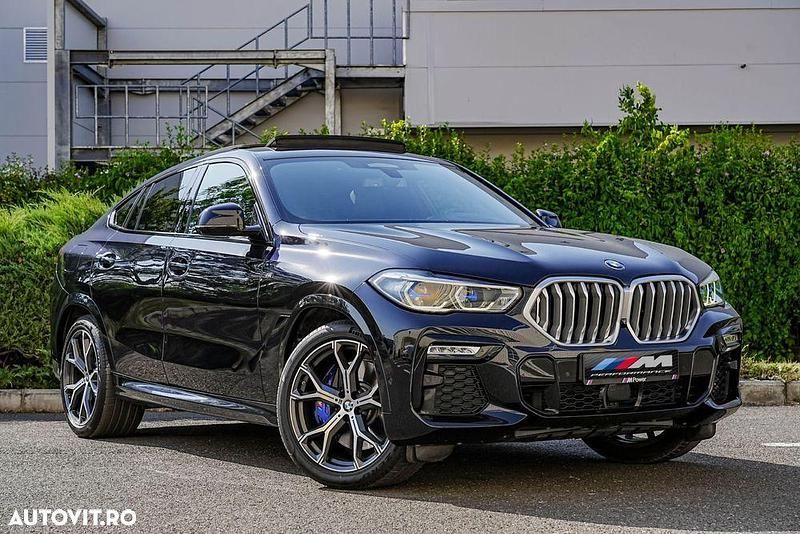 Culoarenegru Utilizat 2020 BMW X6 SUV | 49.500 EUR - Imagine 1/4