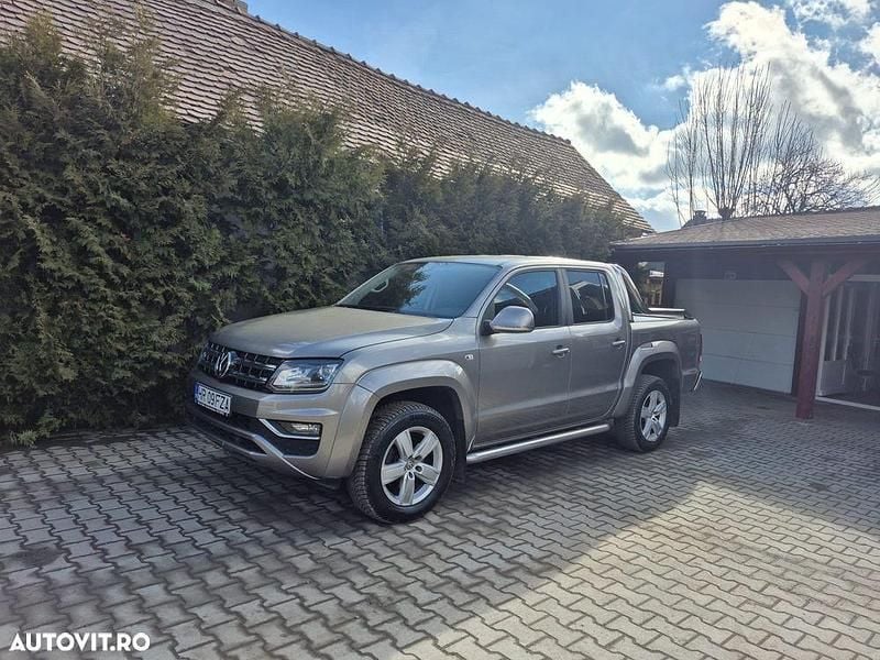 Second-hand VW Amarok Highline 258 CP (189 kW) 2018 Culoareargint Pickup