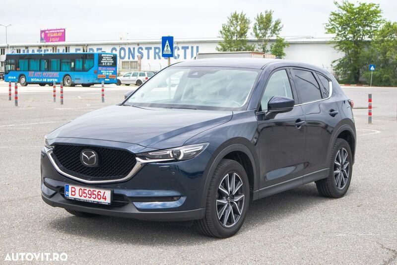 Albastru Utilizat 2018 Mazda CX-5 Sports-Line SUV | 20.900 EUR (Scump) - Imagine 1/4
