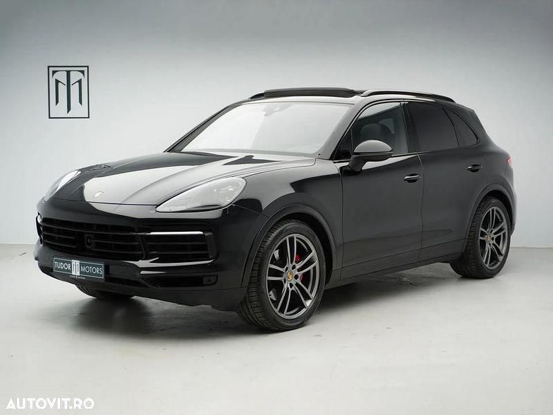 Negru Utilizat 2019 Porsche Cayenne SUV | 44.499 EUR - Imagine 1/4