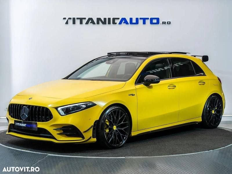 Culoaregalbeuriu Second-hand 2019 Mercedes A35 AMG Advanced Plus Hatchback | 28.990 EUR - Imagine 1/4