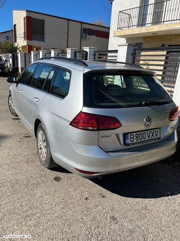 Second-hand VW Golf VII Comfortline 105 CP (77 kW) 2015 Culoareargint Break