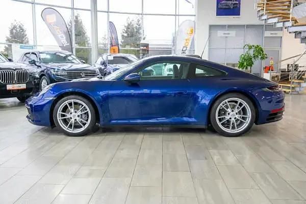 Second-hand Porsche 911 Carrera 4 385 CP (283 kW) 2021 Albastru Coupe