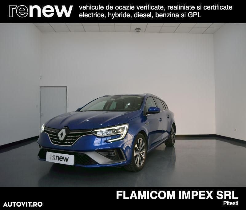 Culoarealbastru Utilizat 2021 Renault Mégane GrandTour Break | 15.490 EUR (Scump) - Imagine 1/4
