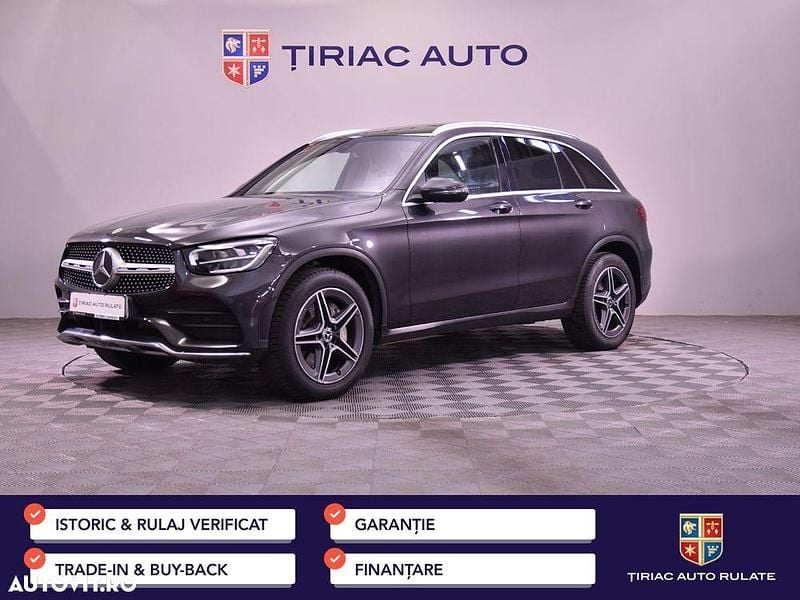 Culoarenegru Utilizat 2019 Mercedes GLC300 AMG line SUV | 31.500 EUR (Preț OK) - Imagine 1/4