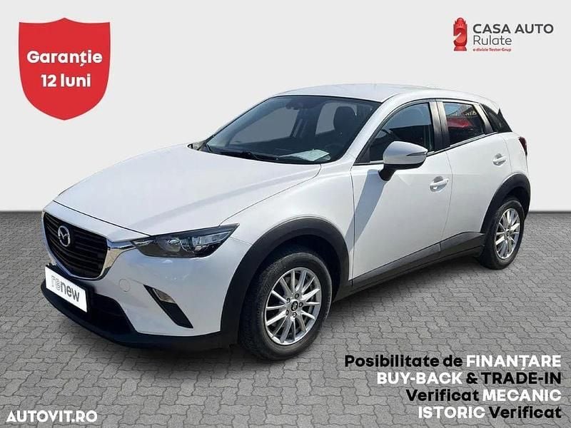 Culoarealb Utilizat 2019 Mazda CX-3 Emotion SUV | 13.900 EUR (Preț bun) - Imagine 1/4