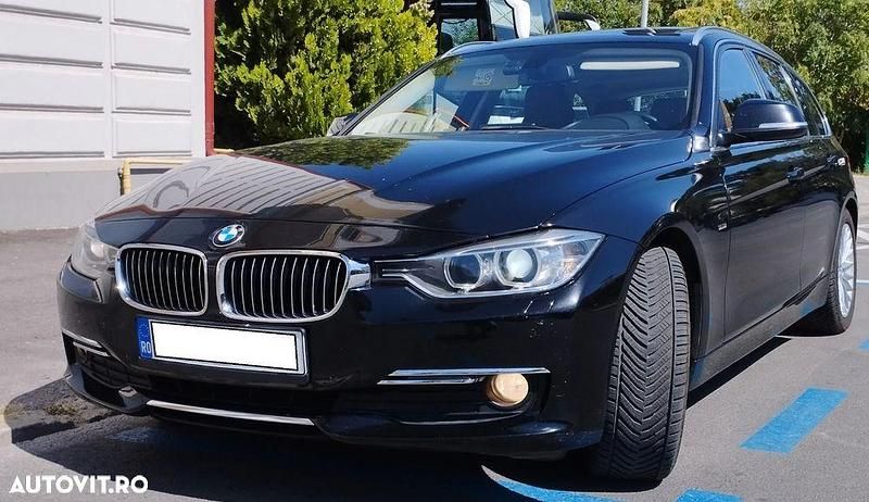 Culoarenegru Utilizat 2014 BMW 320 Comfort Edition Break | 11.999 EUR (Preț OK) - Imagine 1/4