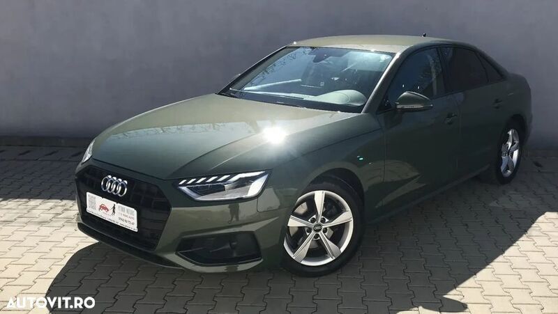 Verde Utilizat 2023 Audi A4 Advanced Berlinǎ | 25.900 EUR (Preț bun) - Imagine 1/4