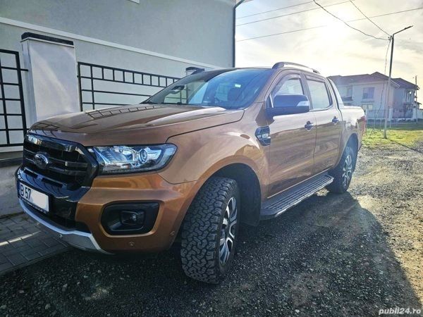 Portocaliu Utilizat 2019 Ford Ranger Wildtrack Pickup | 31.000 EUR - Imagine 1/4
