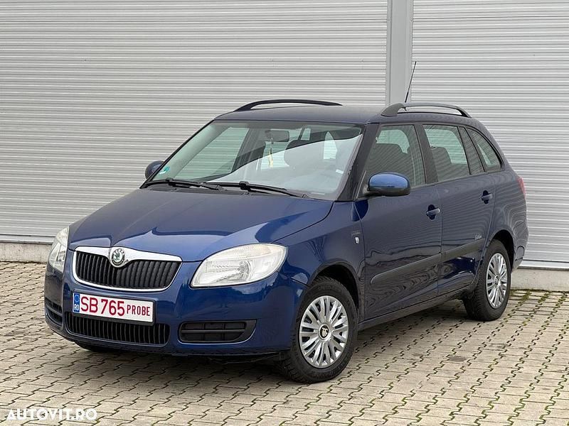Culoarealbastru Second-hand 2009 Skoda Fabia Classic Break | 1.995 EUR - Imagine 1/4